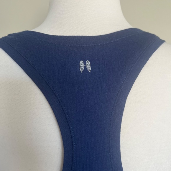 NWT Victoria's Secret I Want It All Casual Racerback Cotton Yoga RunningTank Top - Picture 5 of 9